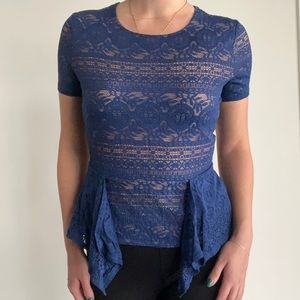 BCBG Lace Top